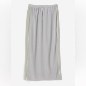 PIPING-DETAIL MAXI SKIRT